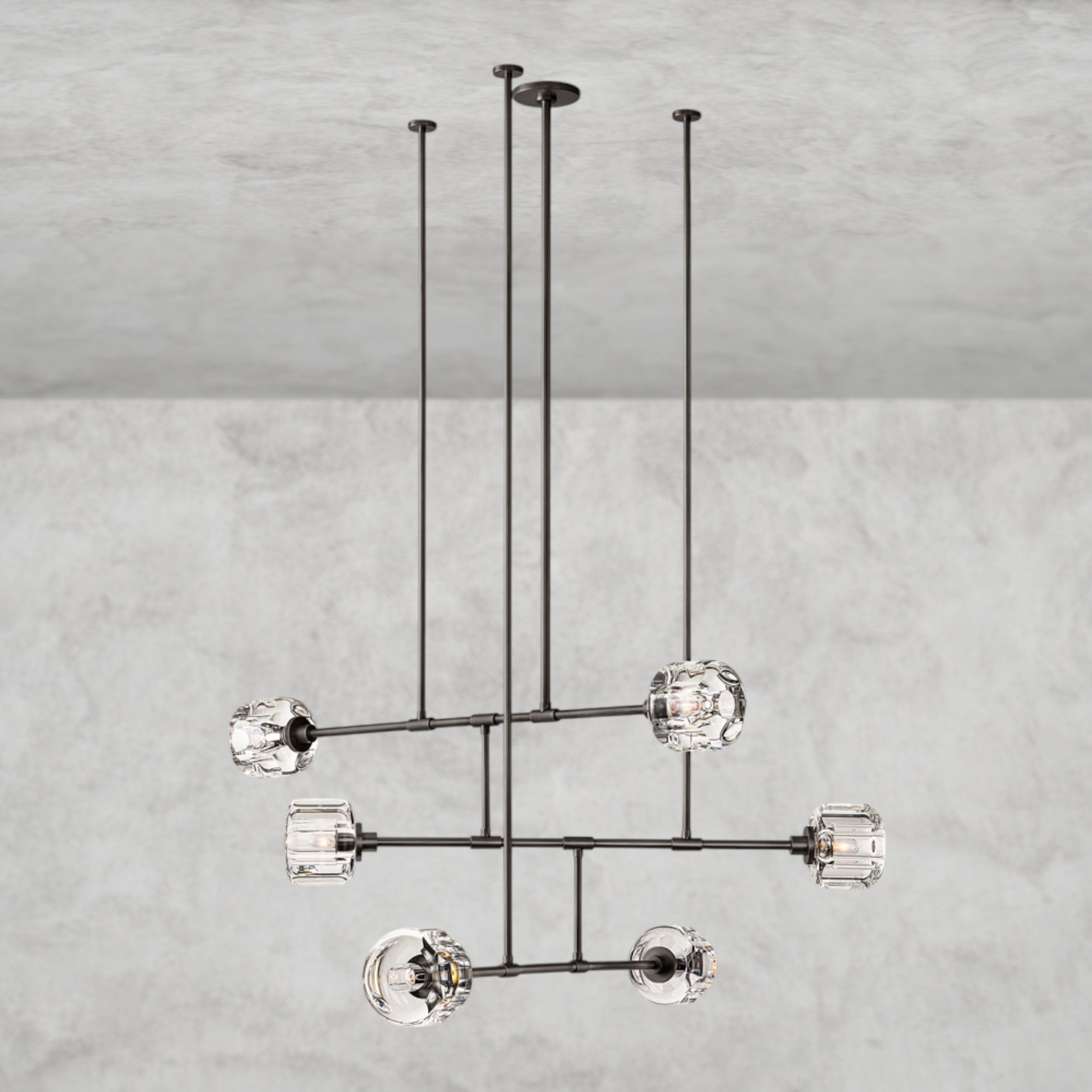 Demaret Mobile Round Chandelier 48", 62"